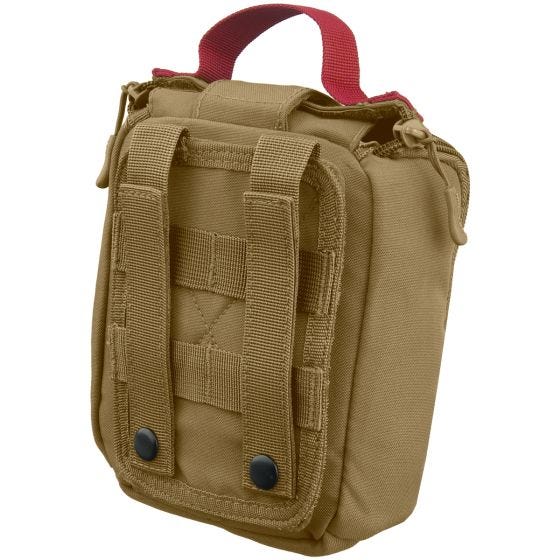 Mil-Tec Individual First Aid Kit Laser Cut Pouch Dark Coyote