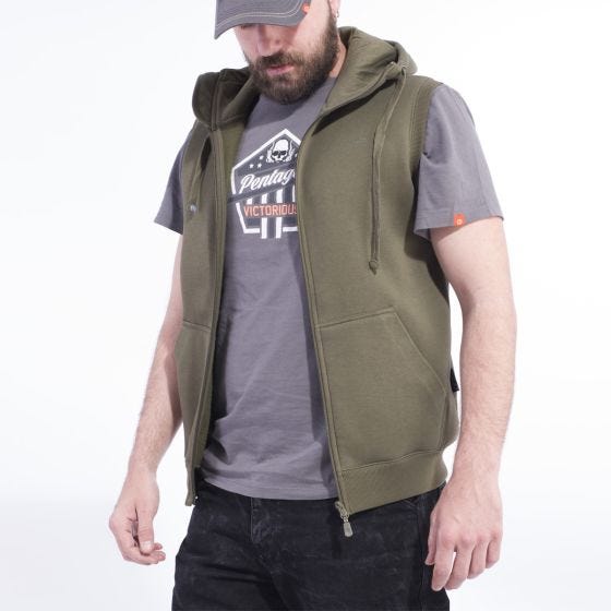 Pentagon Thespis Sweater Vest Wolf Grey