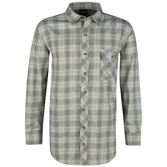 Propper Covert Button-Up Long Sleeve Shirt Loden Green Plaid