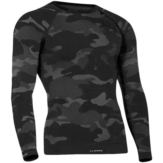 Tervel Optiline Tactical Shirt Long Sleeve Black / Gray
