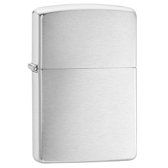 Zippo Brushed Chrome Regular Lighter